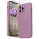 SURPHY Compatible with iPhone 13 Pro Max Case with Screen Protector Camera Protection Soft Microfiber Lining Liquid Silicone Phone Case 67 inch 2021 Lilac Purple