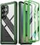 Poetic Guardian Case for Samsung Galaxy S25 Ultra 5G 69 2025 20 FT MilGrade Drop Tested Builtin Screen Protector Work with Fingerprint ID Full Body Rugged Shockproof Case GreenClear