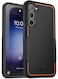 Poetic Neon Series Case Designed for Samsung Galaxy S23 Plus 5G 67 inch Dual Layer Heavy Duty Tough Rugged Lightweight Slim Shockproof Protective Case 2023 New Cover for Galaxy S23 5G Black