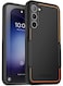 Poetic Neon Series Case Designed for Samsung Galaxy S23 Plus 5G 67 inch Dual Layer Heavy Duty Tough Rugged Lightweight Slim Shockproof Protective Case 2023 New Cover for Galaxy S23 5G Black