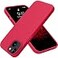 OTOFLY Designed for iPhone 13 Case Silicone Shockproof Slim Thin Phone Case for iPhone 13 61 inch Red