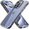 REBEL Clear Case for iPhone 15 Pro Frosted Series Gen5 Translucent Matte Texture Grippy Sides NonYellowing Protective Shockproof Bumpers Metal Lens Buttons 61 Inch Phone 2023
