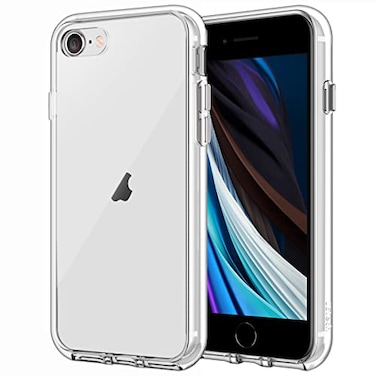JETech Case for iPhone SE 32 20222020 Edition iPhone 8 and iPhone 7 47Inch NonYellowing Shockproof Phone Bumper Cover AntiScratch Clear Back Clear