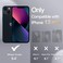 JETech Silicone Case for iPhone 13 mini 54Inch SilkySoft Touch FullBody Protective Phone Case Shockproof Cover with Microfiber Lining Black