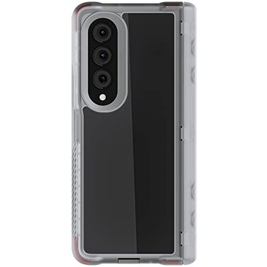 Ghostek COVERT Clear Z Fold 4 Case with Slim Lightweight Design and Hinge Protection Wireless Charging and PowerShare Compatible Phone Cover Designed for 2022 Samsung Galaxy Z Fold4 5G 76in Clear