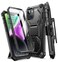 i-Blason iBlason iPhone 14 2022 iPhone 13 2021 61 inch Case with Builtin Screen Protector Kickstand Belt Clip Armorbox 360 Degree Shockproof Protection Black