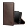 TORRO Case Compatible with Samsung Galaxy S23 Ultra 5G Premium Leather Wallet Case with Kickstand and Card Slots Dark Brown