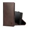 TORRO Case Compatible with Samsung Galaxy S23 Ultra 5G Premium Leather Wallet Case with Kickstand and Card Slots Dark Brown