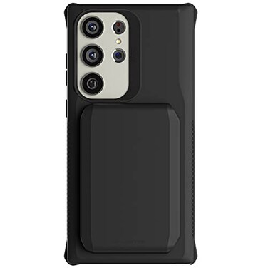 Ghostek EXEC Samsung Galaxy S23 Ultra Wallet Case with Detachable Magnetic Credit Card Holder Supports Wireless Charging Shockproof Protective Covers Designed for 2023 Samsung S23 Ultra 68 Black