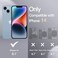 JETech Silicone Case for iPhone 14 61Inch SilkySoft Touch FullBody Protective Phone Case Shockproof Cover with Microfiber Lining Navy