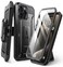 SUPCASE for iPhone 15 Pro Case with Stand BeltClip Unicorn Beetle Pro Builtin Screen Protector MilitaryGrade Drop Protection FullBody Heavy Duty Rugged Phone Case Black