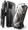 SUPCASE for iPhone 15 Pro Case with Stand BeltClip Unicorn Beetle Pro Builtin Screen Protector MilitaryGrade Drop Protection FullBody Heavy Duty Rugged Phone Case Black