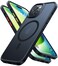 TORRAS Magnetic Shockproof for iPhone 15 Case iPhone 14 Case 12FT Military Grade Drop Protection Translucent Slim Protective AntiScratch Black