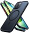 TORRAS Magnetic Shockproof for iPhone 15 Case iPhone 14 Case 12FT Military Grade Drop Protection Translucent Slim Protective AntiScratch Black