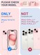 i-Blason iBlason for iPhone 15 CaseiPhone 14 CaseiPhone 13 Case 61 with Camera Cover Stand MagSafe Compatible Slim FullBody Protective Phone Case with Builtin Screen Protector Marble Pink