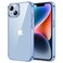 JETech Case for iPhone 14 61Inch NonYellowing Shockproof Phone Bumper Cover AntiScratch Clear Back Sierra Blue