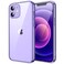 JETech Case for iPhone 1212 Pro 61Inch NonYellowing Shockproof Phone Bumper Cover AntiScratch Clear Back Deep Purple