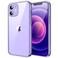 JETech Case for iPhone 1212 Pro 61Inch NonYellowing Shockproof Phone Bumper Cover AntiScratch Clear Back Deep Purple