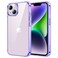JETech Case for iPhone 14 61Inch NonYellowing Shockproof Phone Bumper Cover AntiScratch Clear Back Deep Purple