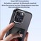 KSOPUERT Smart Ink Screen Phone Case Classic White fit for iPhone 13 iPhone 14 Protection 35 Inch Ink Display Image in Ink Phone Case