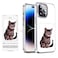 KSOPUERT Smart Ink Screen Phone Case Classic White fit for iPhone 13 iPhone 14 Protection 35 Inch Ink Display Image in Ink Phone Case