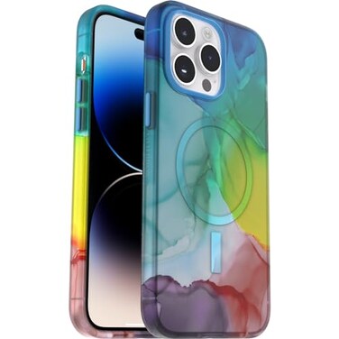 OtterBox UltraSlim iPhone 14 Pro Max Figura Series Case Made for Apple MagSafe Artistic Protective Phone Case with SoftTouch Material for Comfort Birdwing