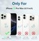FNTCASE for iPhone 16 Pro Max Case Military Grade Builtin Screen Protector Kickstand Matte Textured Drop Proof Protection Cover Rugged Shockproof TPU Protective Sturdy Phone Cases Black