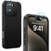 Spy-Fy SpyFy iPhone 16 Pro Privacy Case with Camera Covers Front and Rear Magsafe compatible and Kickstand Protect Your iPhone and Privacy 6Foot Drop Proof 63 Inch Camera Protection by Valenta