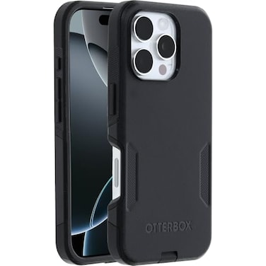Otterbox Commuter Series MagSafe Case for iPhone 16 Pro Max Shockproof Drop Proof Rugged Protective Case 3X Tested to Military Standard Black