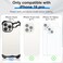 aidvaia Frameless Phone Case Compatible with iPhone 16 Pro Phone Case Minimalist Protective Shock Absorption Aerospace Grade Aluminum Shells Aluminum Black
