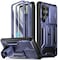 Poetic Spartan Case for Galaxy S25 Ultra 69 Slide Camera Cover Screen Protector Works with Fingerprint ID Military Grade Rugged Shockproof S25 Ultra Phone Case with Kickstand Midnight Blue