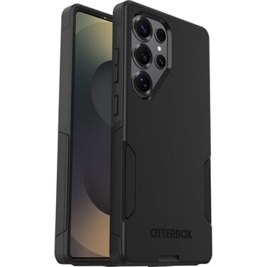 OtterBox Commuter Case for Samsung Galaxy S25 Ultra Shockproof Drop Proof Rugged Protective Case 3X Tested to Military Standard Black