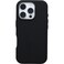 OtterBox iPhone 16 Pro Case Premium Cactus Leather Builtin MagSafe Magnets Metal Buttons UltraSlim Raised Camera Screen Protection Black