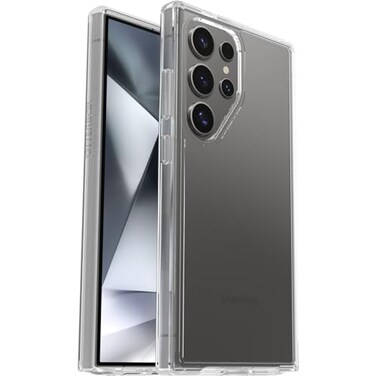 OtterBox Symmetry Clear Case for Samsung Galaxy S24 Ultra Shockproof Drop Proof Protective Thin Case 3X Tested to Military Standard Clear