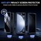 MOBOSI Magnetic for Z Fold 7 Case with Screen Protector Compatible with Magsafe FullBody Coverage Hinge Protection Shockproof Rugged Slim Phone Case for Samsung Galaxy Z Fold7 Privacy Black