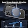 Flyzoo Magnetic Case for iPhone 13 Pro Builtin Invisible Stand Compatible with MagSafe Military Grade Drop Protection AntiYellowing Hard Back Silicone Edge Cover 61 Clear