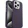 OtterBox Symmetry Series Cactus Leather MagSafe Case for iPhone 15 Pro Shockproof Drop Proof Protective Thin Case 3X Tested to Military Standard Purple