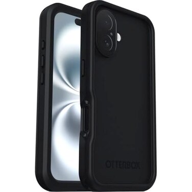 OtterBox FRE MagSafe iPhone 16 Case Black US Military MIL Standard