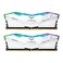 TEAMGROUP TForce Delta RGB DDR5 RAM 32GB Kit 2 x 16GB 7600MHz PC560800 CL36 Desktop Memory Module RAM White for 600 Series Chipset FF4D532G7600HC36DDC01