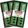 A-Tech ATech 16GB 4x4GB DDR3 1600MHz PC312800 CL11 DIMM 240Pin NonECC UDIMM Desktop RAM Memory Modules
