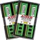 A-Tech ATech 16GB 4x4GB DDR3 1600MHz PC312800 CL11 DIMM 240Pin NonECC UDIMM Desktop RAM Memory Modules