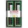 A-Tech ATech 128GB Kit 2x64GB DDR4 3200MHz PC425600 ECC RDIMM 2Rx4 Dual Rank 12V ECC Registered DIMM 288Pin Server Workstation RAM Memory Upgrade Modules ATech Enterprise Series