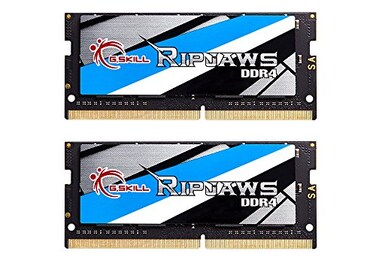 G.SKILL GSkill Ripjaws Series 16GB 2 x 8G 260Pin DDR4 SODIMM DDR4 2400 PC4 19200 Laptop Memory Model F42400C16D16GRS