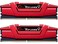 G.SKILL GSKILL RipjawsV Series DDR4 RAM 16GB 2x8GB 2400MTs CL17171739 120V Intel AMD Desktop Computer Memory UDIMM Red F42400C17D16GVR