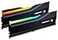 G.SKILL GSKILL Trident Z5 RGB Series DDR5 RAM Intel XMP 30 64GB 2x32GB 5600MTs CL36363689 125V Desktop Computer Memory UDIMM Matte Black F55600J3636D32GA2TZ5RK