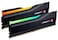 G.SKILL GSKILL Trident Z5 RGB Series DDR5 RAM Intel XMP 30 64GB 2x32GB 5600MTs CL36363689 125V Desktop Computer Memory UDIMM Matte Black F55600J3636D32GA2TZ5RK