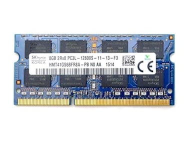 SK Hynix Laptop Memory Module HMT41GS6BFR8APB Compatible Replacement Spare Part for Hynix HMT41GS6BFR8A 8GB 2Rx8 DDR3 SODIMM PC312800 1600MHz 204Pin NonECC Unbuffered CL11 135V