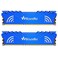Wlizedle DDR3 RAM 16GB Kit 2x8GB 1600MHz CL11 UDIMM Desktop Memory Module PC312800 240Pin 15V 2Rx8 Dual Rank NonECC Unbuffered PC Computer RAM Stick Upgrade Blue