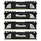 Wlizedle DDR3 RAM 32GB Kit 4x8GB 1866MHz CL13 UDIMM Desktop Memory Module PC314900 240Pin 15V 2Rx8 Dual Rank NonECC Unbuffered PC Computer RAM Stick Upgrade Black