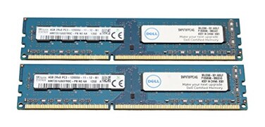 SK Hynix 2 x 4GB 8GB Total Hynix HMT351U6EFR8CPB 4GB PC312800U Desktop Memory